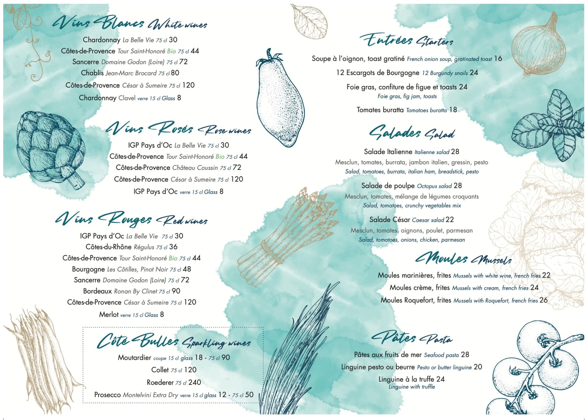 Menu page 2